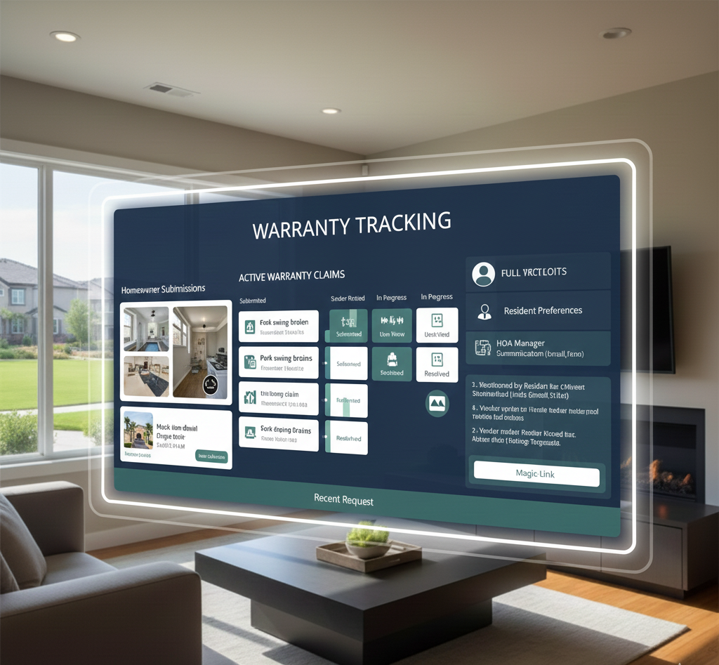 3. Warranty Tracking for New Developments