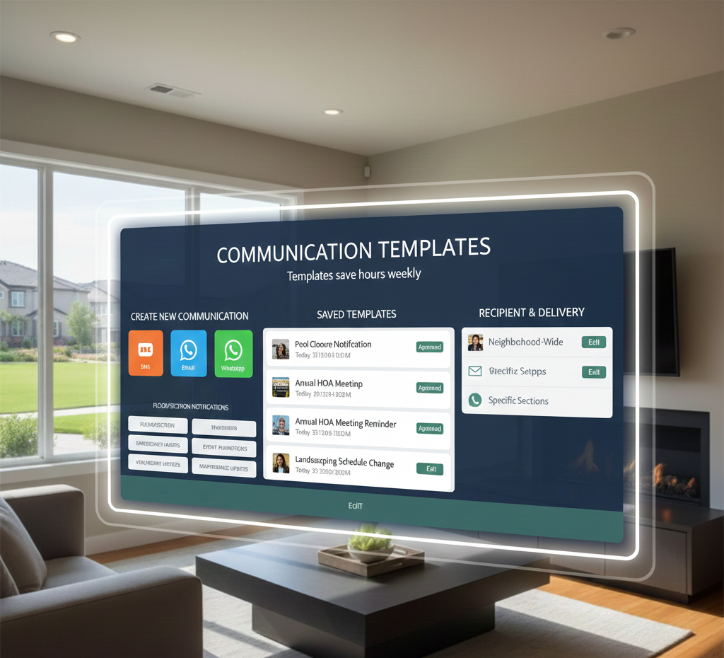 6. Communication Templates + Multi-Channel Delivery