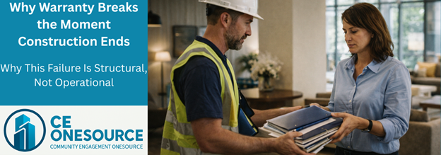 construction warranty continuity layer post-turnover warranty management CE OneSource